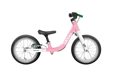 Bicicletă copii 12" Woom 1 Go powder pink