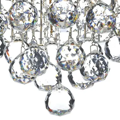 Lampa tavan Matrix 3 Light Flush Polished Chrome