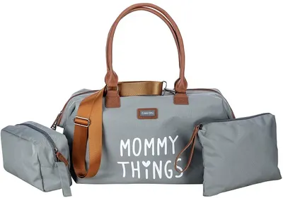 Geantă de accesorii Freeon - Mommy things, gri