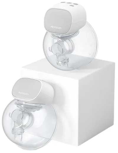 Pompă electrică dublă pentru sân Momcozy - S9 Pro, Hands-free, Grey