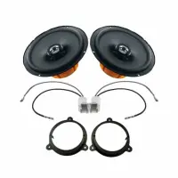 Pachet difuzoare auto Hertz Dieci dedicat usi spate Nissan Navara 2015-, RMS 60W