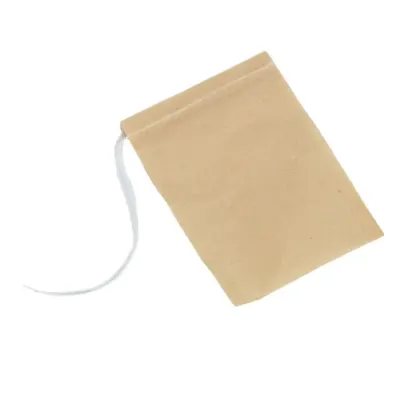 Săculeț hârtie mic cu sfoară - beige 5x7cm (set 100 buc) - Default Title