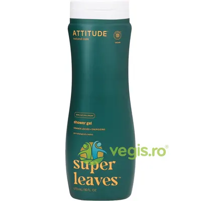 Gel de Dus Energizant cu Frunze de Portocala Super Leaves 473ml