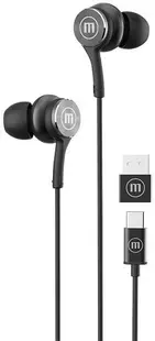 Căști cu microfon Maxell - XC1 USB-C, negre