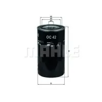Filtru ulei MAHLE ORIGINAL OC 42