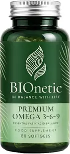 Premium Omega 3-6-9, 60 capsule softgel, BIOnetic