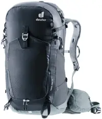 Rucsac turistic Deuter - Trail Pro, 33 L, negru/gri
