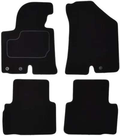 Covorase auto (set, velur, 4 bucati, culoare negru) HYUNDAI IX35 dupa 2010