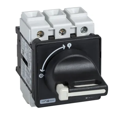 Intrerupator De Sarcina Vbd - 3 - 690 V 32 A - Maner Negru Blocabil Cu Lacat