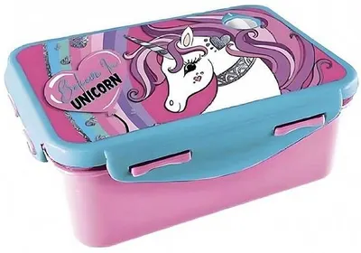 Cutie cu alimente Graffiti Unicorn - Believe in Unicorn