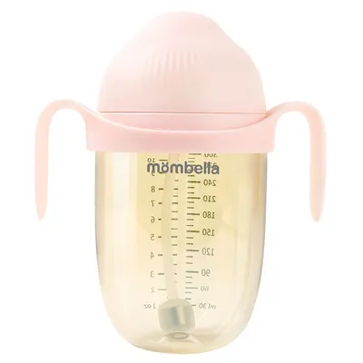 Biberon Anticolici Mombella Brest-Like 300ml Tetina 360 XL Hrana Densa PPSU Old Roze