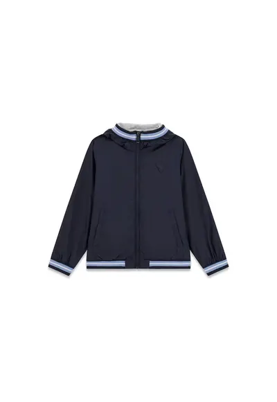 Geaca bomber copii - bleumarin - poliester - 94% poliester - 6% elastan
