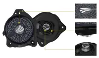 Subwoofere auto Rainbow dedicate Mercedes Benz IL-W8 MB LHD, 2 OHM, 80 W RMS, Set