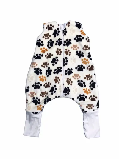 Sac de dormit de iarna cu picioare din cocolino 3-5 ani