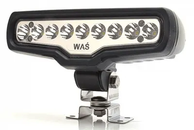 Farul universal Dreapta Stanga (raza lunga, LED, 12 24V, latime 199mm, inaltime 87mm, adancime: 72mm, transparent, plastic, negru, lungime cablu: 2500mm, carcasa armata)