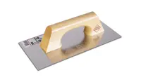 Gletiera dreapta, INOX cu maner din lemn, 30cm - RUBI-65960