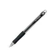 Creion mecanic UNI Shalaku M5-100, 0. 5mm, grip cauciucat, corp transparent negru, cu guma de sters