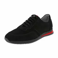 Pantofi Negru Nabuc Pas Piele Naturala 39