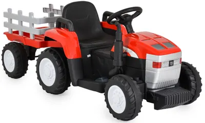 Tractor cu acumulator Moni - Dallas, roşu