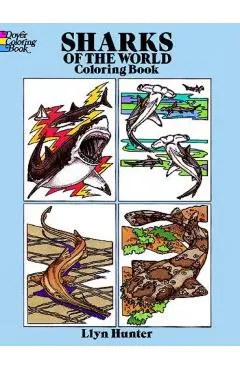Sharks of the World Coloring Book