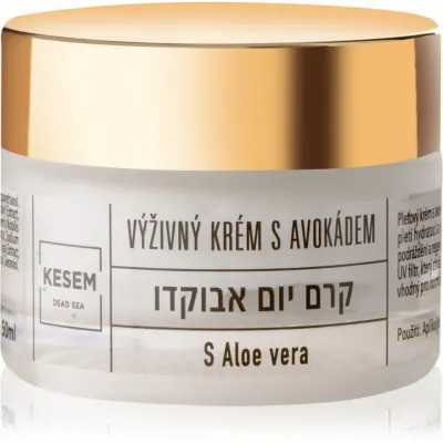 KESEM Nourishing Cream with Avocado and Aloe Vera crema de fata hranitoare cu avocado și aloe vera 50 ml