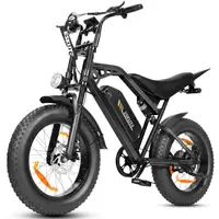 Bicicletă electrică V202 anvelope groase 20", motor 250W, baterie 48V 20,8Ah