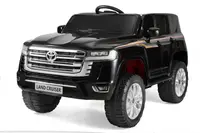 Masinuta electrica pentru 2 copii, Toyota Land Cruiser 140W 12V PREMIUM, neagra