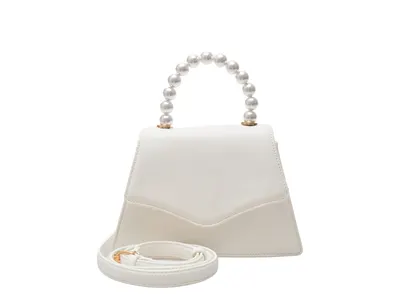 Geanta CALL IT SPRING alba, MORE IS MORE 110, din piele ecologica