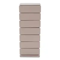Comodă taupe din metal 37x99x26 cm Joey – Spinder Design