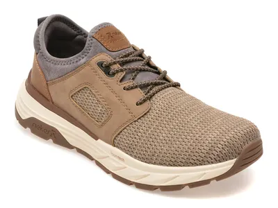 Pantofi sport RIEKER maro, 6150, din material textil
