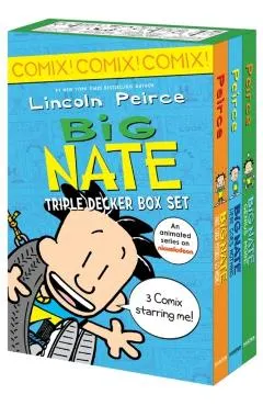 Big Nate: Triple Decker Box Set: Big Nate: What Could Possibly Go Wrong? and Big Nate: Here Goes Nothing, and Big Nate: Genius Mode