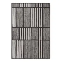 Covor pentru exterior și interior negru/crem 160x230 cm Haringey Allington – Ted Baker