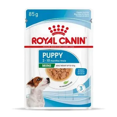 Hrana umeda pentru caini Royal Canin Mini Puppy 85 gr