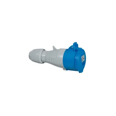 Priza mobila P17 - IP44 - 200/250 V~ - 16 A - 2P+E