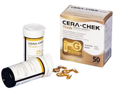 Teste de glicemie, 50 buc, Cera-Chek