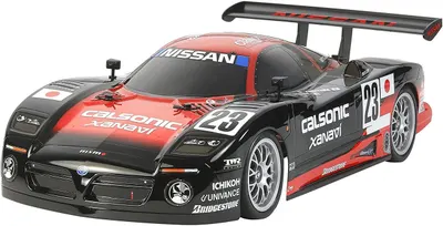 Model de asamblat TAMIYA Curse: Mașini - Nissan R390 GT1