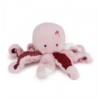 Jucarie moale din plus - Caracatita, 30 cm, roz