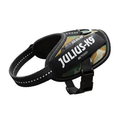 Ham JK9 IDC Power, camuflaj, respirabil, circumferința piept 33-45 cm, pentru câini cu greutate de 2-5 kg