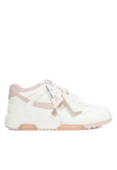 Sneakers femei - Off White Out of Office - Alb Roz - Alb/Roz