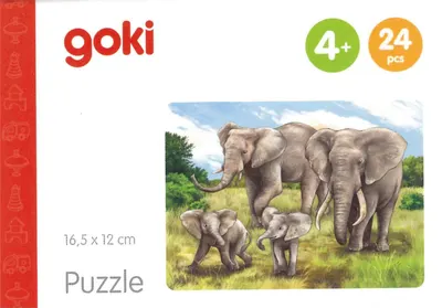 Puzzle cu 24 de piese din lemn