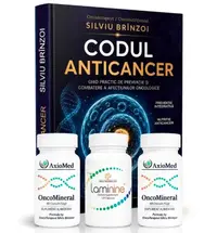 AxioMed Pachet Premium Laminine + 2 OncoMineral + Codul Anticancer (coperta noua)