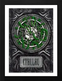 Posterul înrămat GB eye Books: Cthulhu - Necronomicon