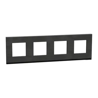 Placa ornament, Unica Pure, patru module, slate