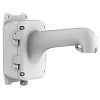 Suport de prindere pe perete cu doxa de conexiuni Hikvision DS-1604ZJ-BOX, material aluminiu