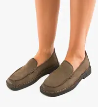 Mocasini dama Linco Khaki