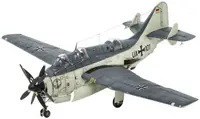 Model de asamblat Revell Militar: Avioane - Avion de vânătoare britanic Fairey Gannet AS.1/AS.4, 120 piese