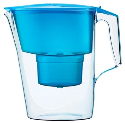 Cană de filtrare apă Aquaphor - Time, 120013, 2.5 l, albastră