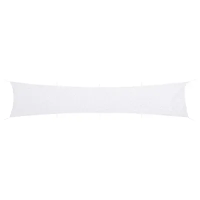 vidaXL Plasă de camuflaj cu geantă de depozitare, alb, 844x142 cm