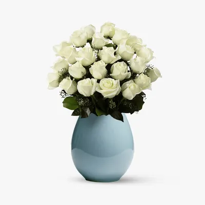 Buchet cu trandafiri albi