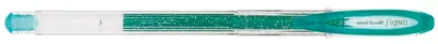 Roller cu gel Uniball Signo Sparkling – Verde, 1.0 mm